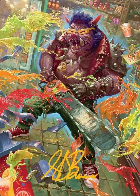 Bebop, Porcine Punk // Bebop, Porcine Punk · Teenage Mutant Ninja Turtles Art Series 52/54