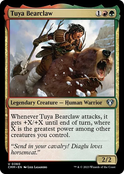 Tuya Bearclaw · Commander Masters 360/1067