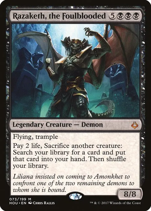 Razaketh, the Foulblooded · Hour of Devastation 73/209