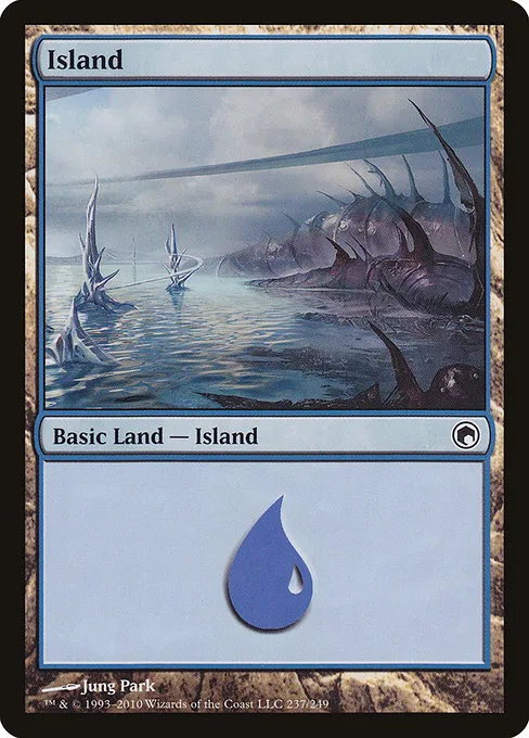 Island · Scars of Mirrodin 237/249