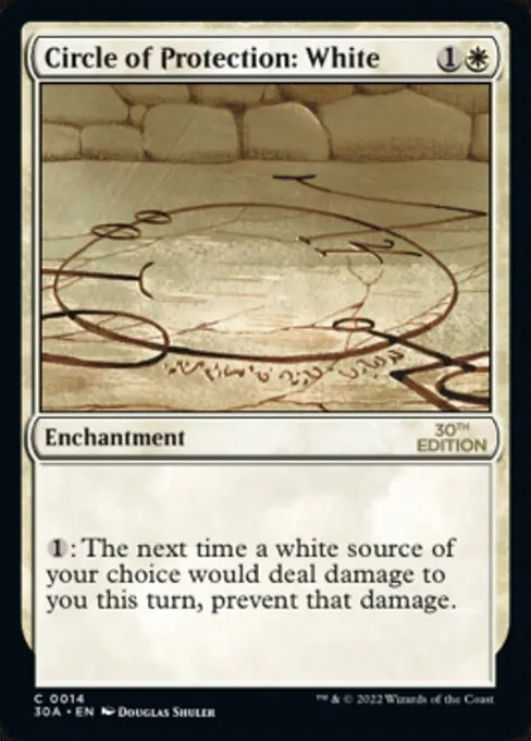 Circle of Protection: White · 30th Anniversary Edition 14/594