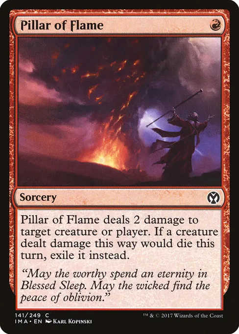 Pillar of Flame · Iconic Masters 141/249