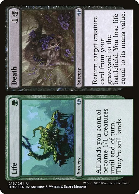 Life // Death · Dominaria Remastered 216/457