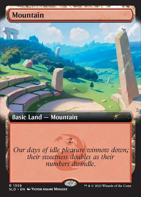 Mountain · Secret Lair Drop 1359/2547