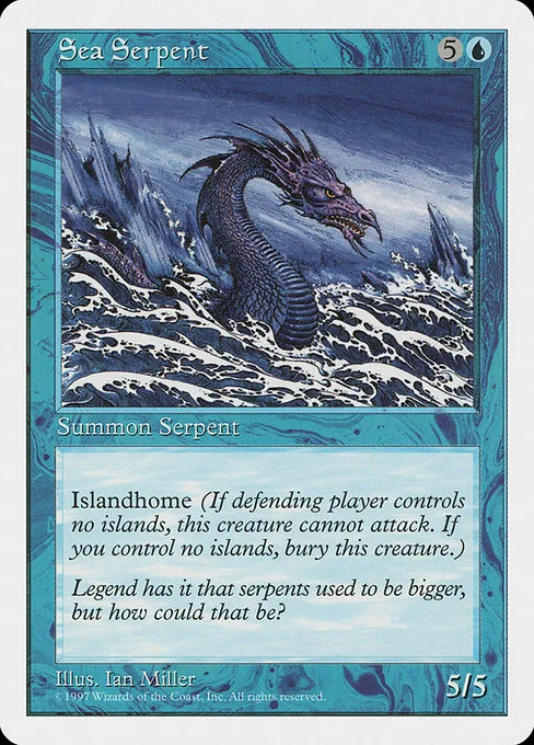 Sea Serpent · Fifth Edition 118/460
