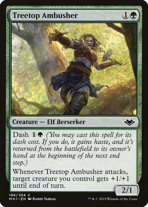 Treetop Ambusher · Modern Horizons 186/255