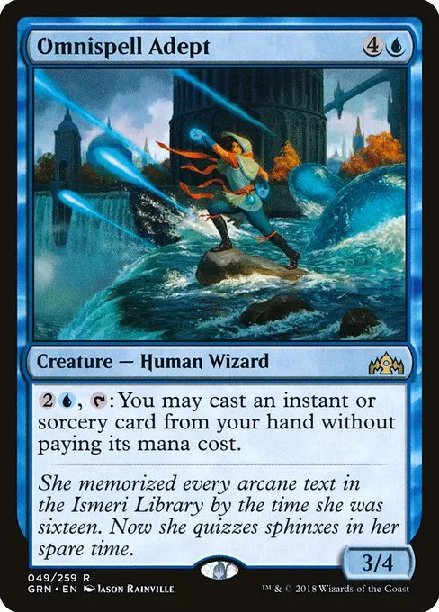 Omnispell Adept · Guilds of Ravnica 49/273
