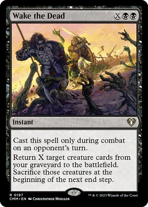 Wake the Dead · Commander Masters 197/1067