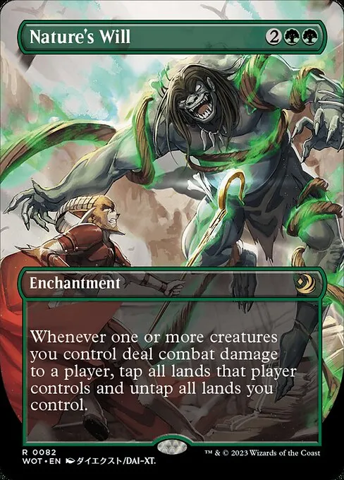 Nature's Will · Wilds of Eldraine: Enchanting Tales 82/103