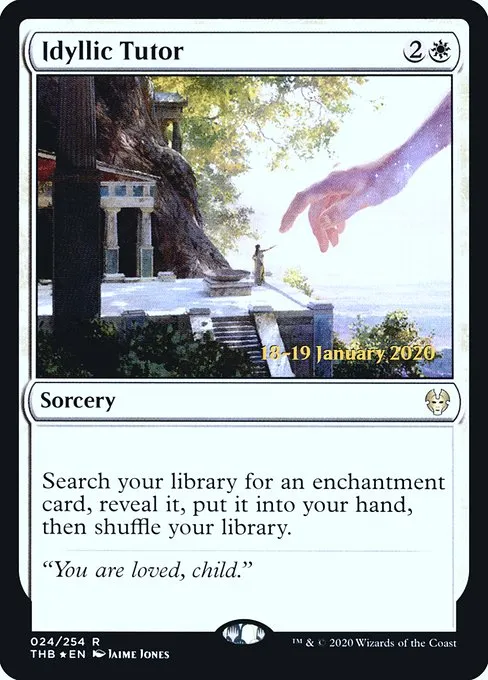 Idyllic Tutor · Theros Beyond Death Promos 24s/137
