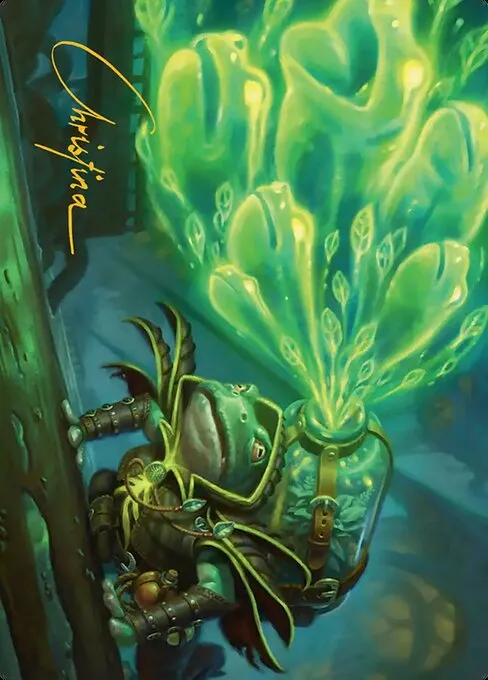 Burrog Barrage // Burrog Barrage · Secrets of Strixhaven Art Series 15/54