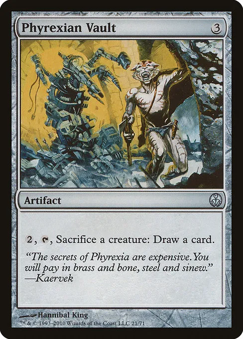 Phyrexian Vault · Duel Decks: Phyrexia vs. the Coalition 21/71