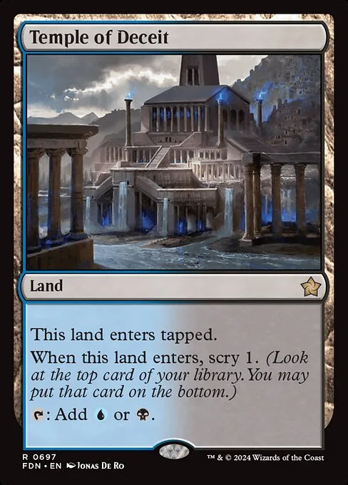 Temple of Deceit · Foundations 697/771