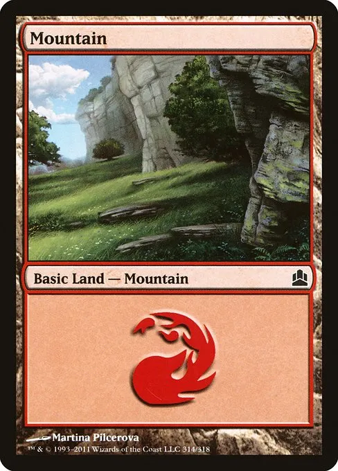 Mountain · Commander 2011 314/318