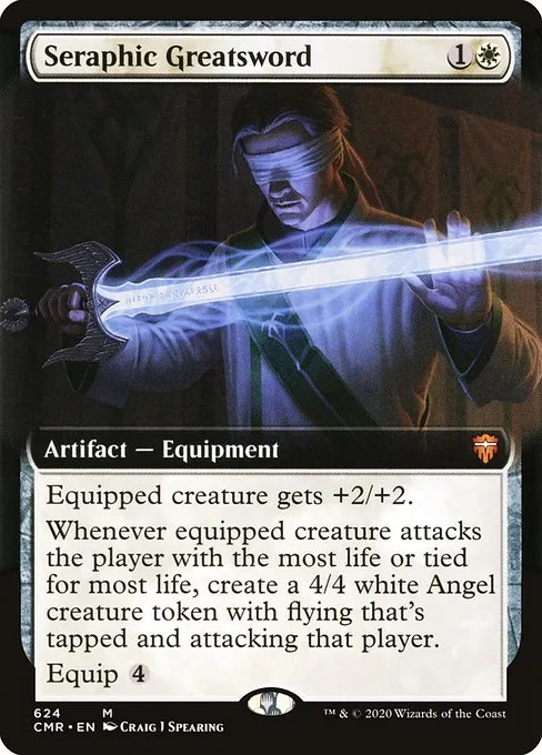 Seraphic Greatsword · Commander Legends 624/718