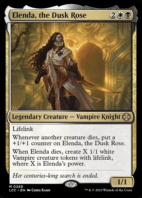 Elenda, the Dusk Rose · The Lost Caverns of Ixalan Commander 268/370