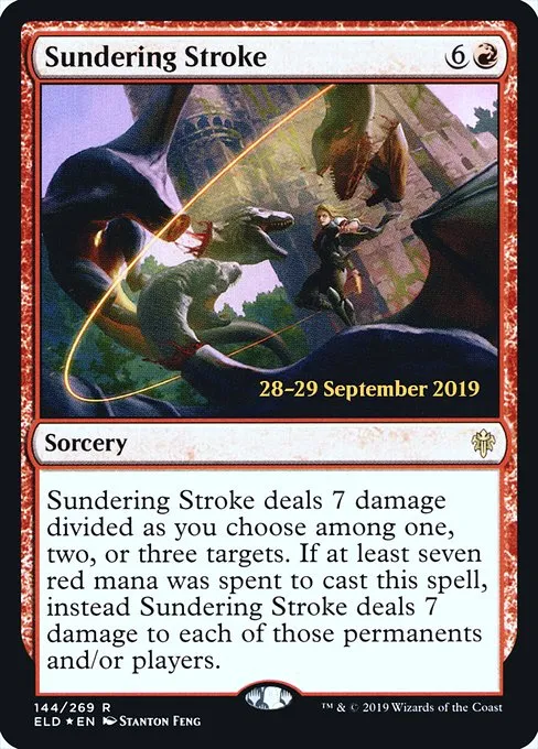 Sundering Stroke · Throne of Eldraine Promos 144s/138