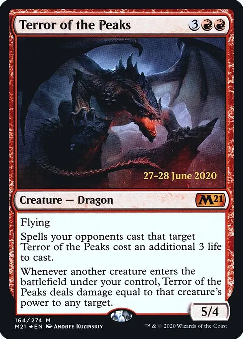 Terror of the Peaks · Core Set 2021 Promos 164s/137