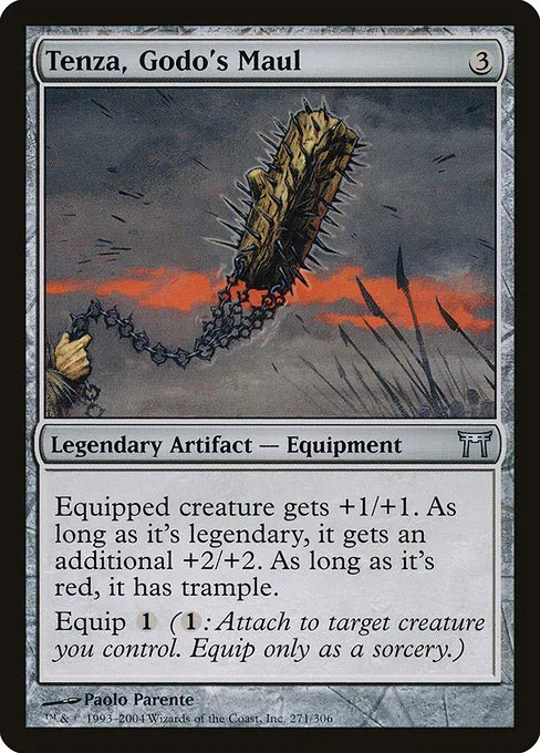 Tenza, Godo's Maul · Champions of Kamigawa 271/307