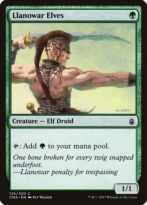 Llanowar Elves · Commander Anthology 125/320
