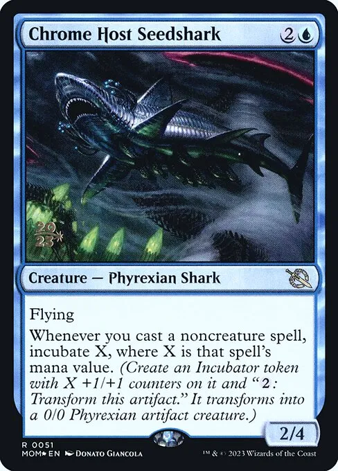Chrome Host Seedshark · March of the Machine Promos 51s/144