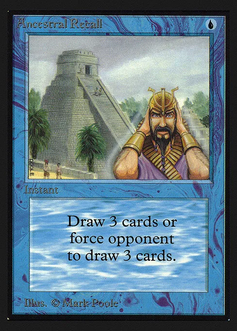 Ancestral Recall · Intl. Collectors' Edition 48/302