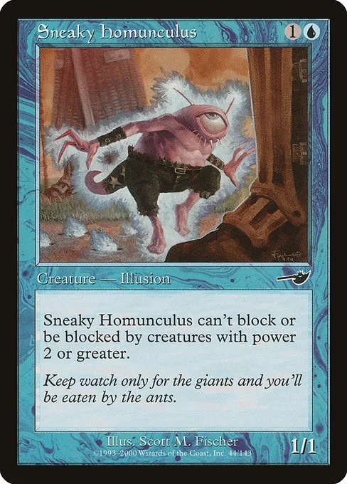 Sneaky Homunculus · Nemesis 44/143