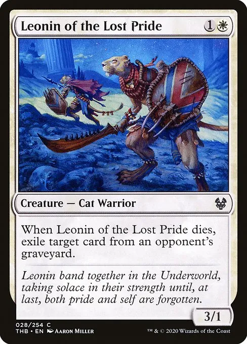 Leonin of the Lost Pride · Theros Beyond Death 28/358