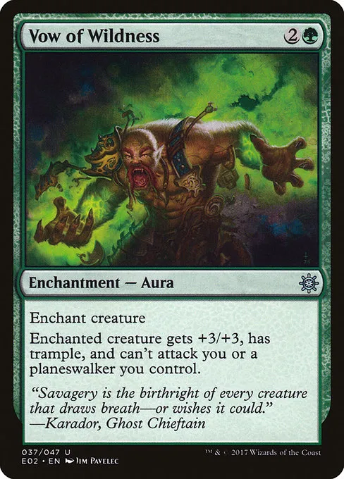 Vow of Wildness · Explorers of Ixalan 37/48