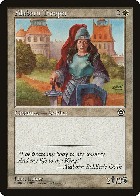 Alaborn Trooper · Portal Second Age 4/165