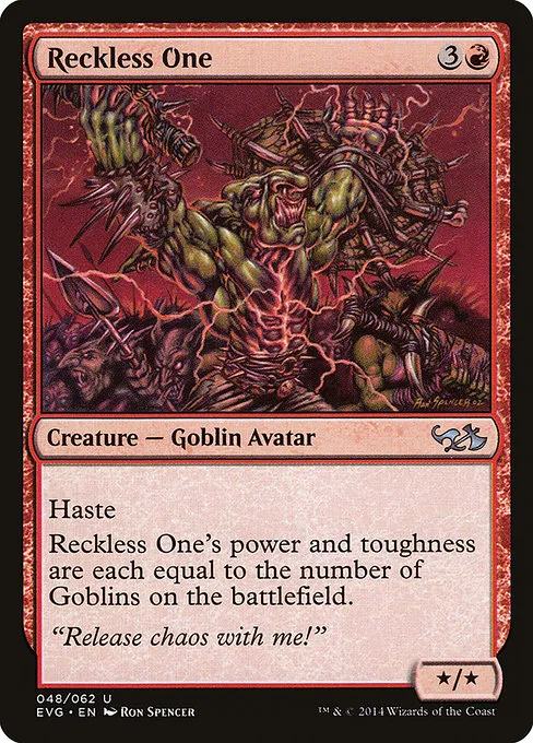 Reckless One · Duel Decks Anthology: Elves vs. Goblins 48/62