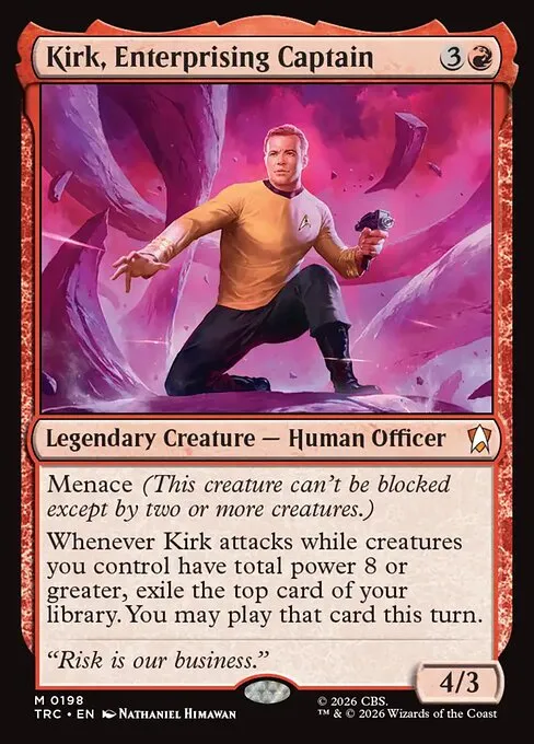 Kirk, Enterprising Captain · Star Trek Commander 198/1