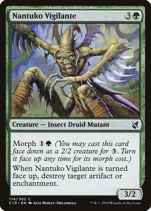 Nantuko Vigilante · Commander 2019 174/302