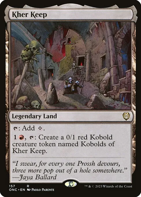 Kher Keep · Phyrexia: All Will Be One Commander 157/174