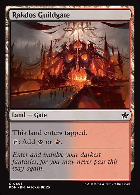 Rakdos Guildgate · Foundations 693/771