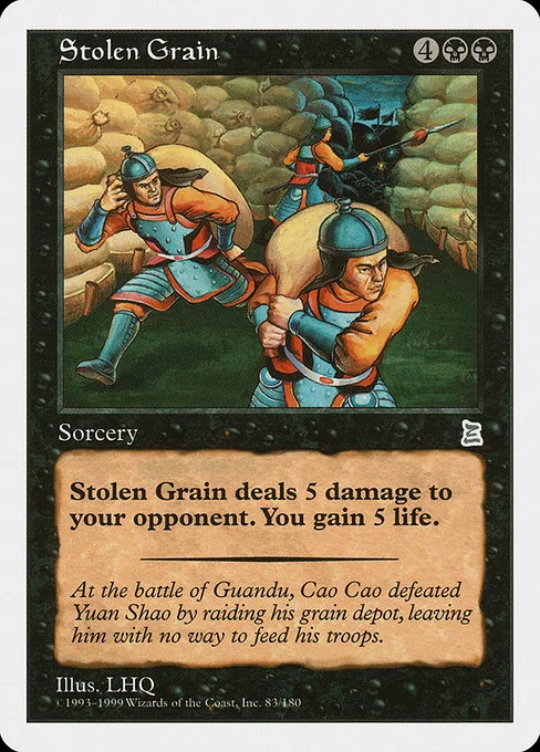 Stolen Grain · Portal Three Kingdoms 83/180