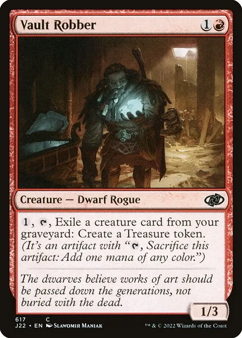 Vault Robber · Jumpstart 2022 617/835