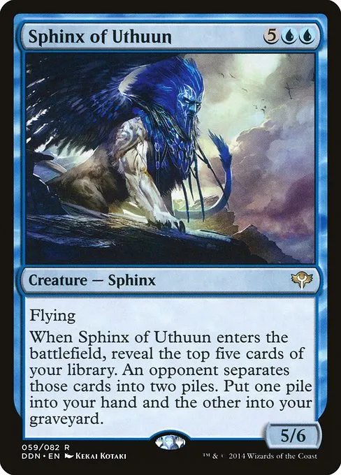 Sphinx of Uthuun · Duel Decks: Speed vs. Cunning 59/82
