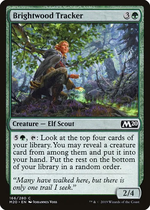 Brightwood Tracker · Core Set 2020 166/346