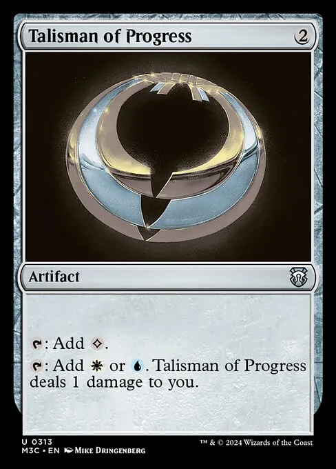 Talisman of Progress · Modern Horizons 3 Commander 313/398