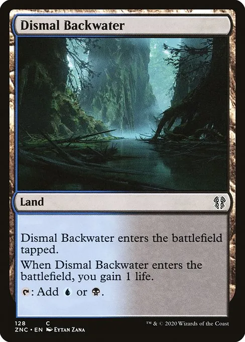 Dismal Backwater · Zendikar Rising Commander 128/142