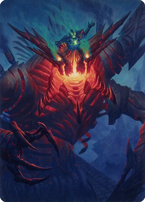 Mishra, Lost to Phyrexia // Mishra, Lost to Phyrexia · The Brothers' War Art Series 38/81