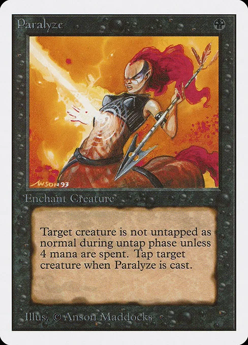 Paralyze · Unlimited Edition 120/302