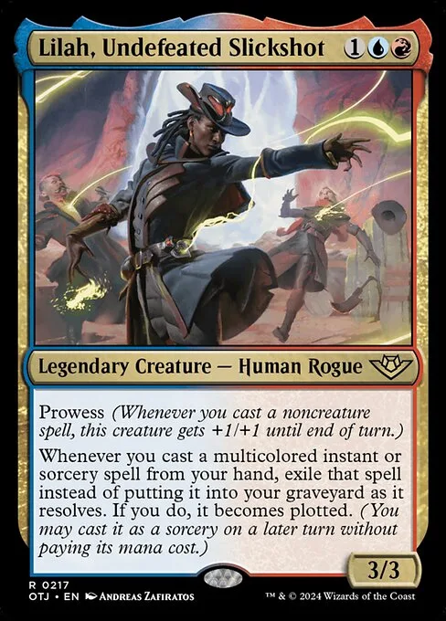 Lilah, Undefeated Slickshot · Outlaws of Thunder Junction 217/374