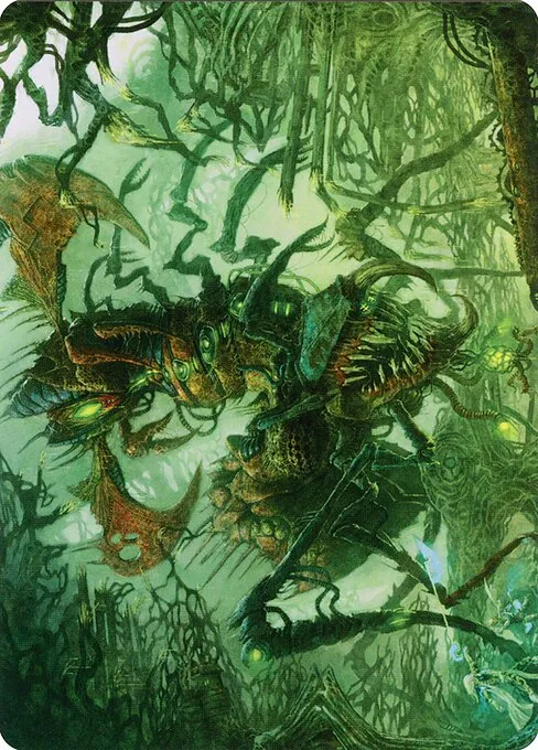 Skyscythe Engulfer // Skyscythe Engulfer · Phyrexia: All Will Be One Art Series 42/81