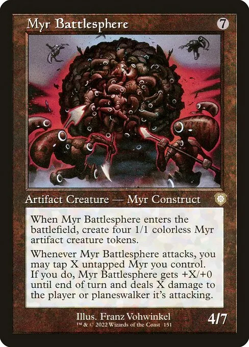 Myr Battlesphere · The Brothers' War Commander 151/209