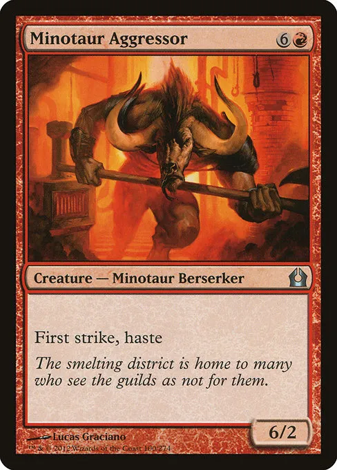 Minotaur Aggressor · Return to Ravnica 100/274