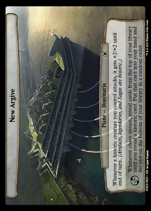 New Argive · March of the Machine Commander 59/450