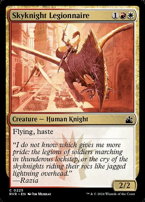 Skyknight Legionnaire · Ravnica Remastered 225/531
