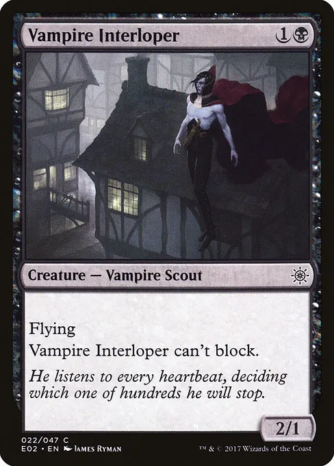 Vampire Interloper · Explorers of Ixalan 22/48